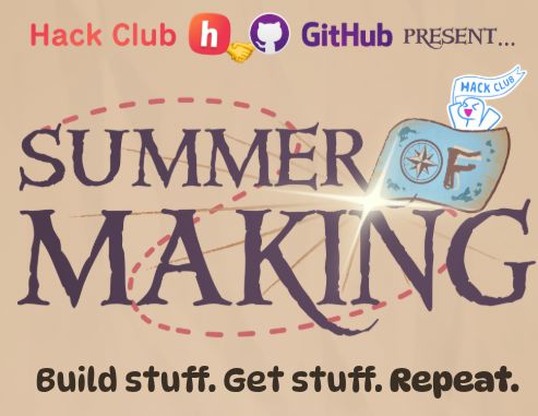 hackclub, github, summer of making icon
